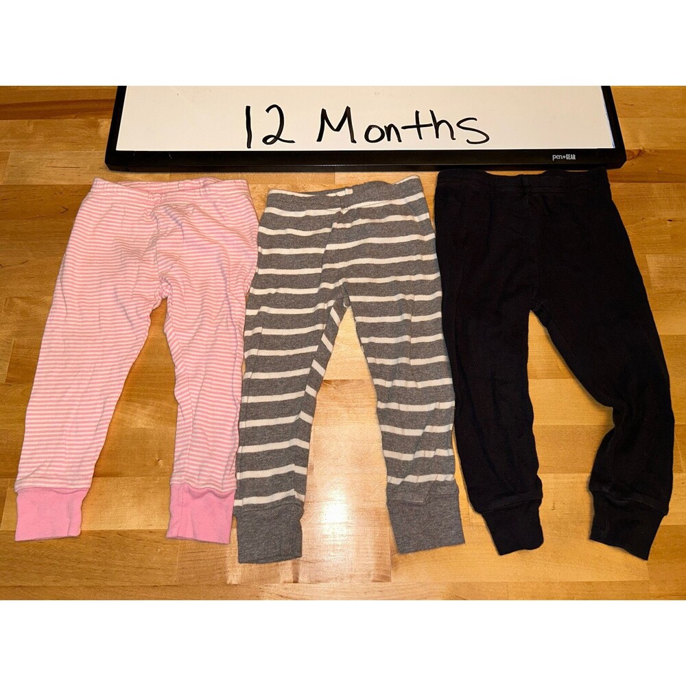 Baby Girl Pajama Pants Size 12 Months